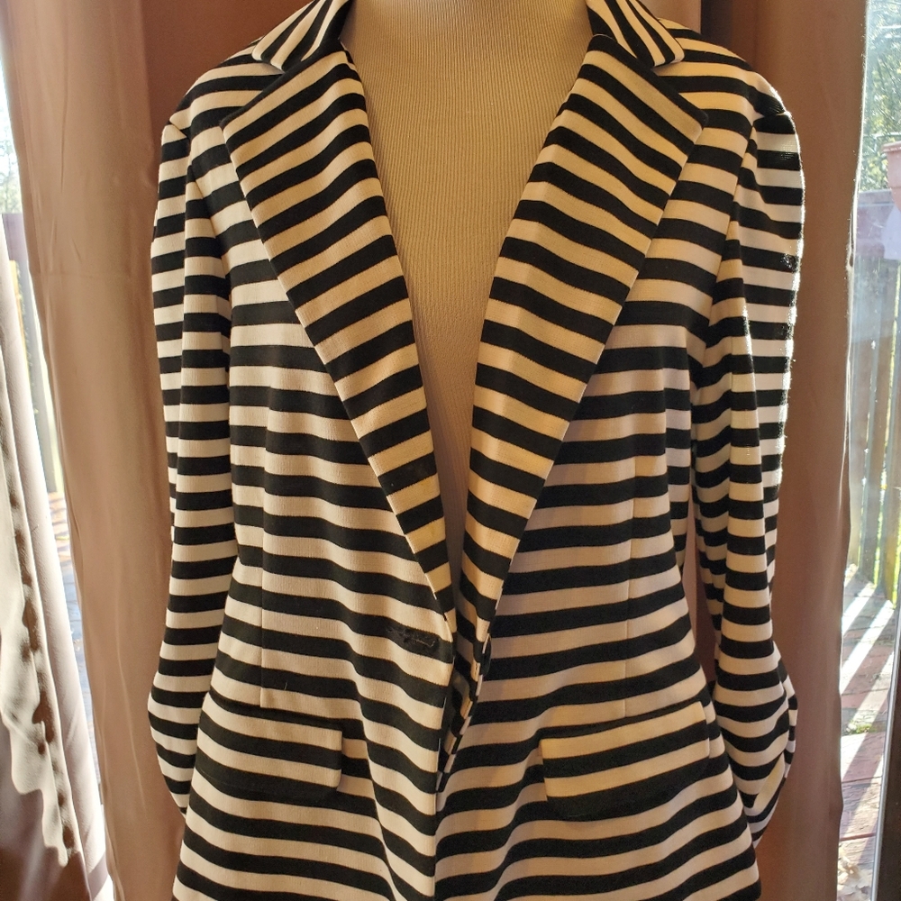 Striped blazer